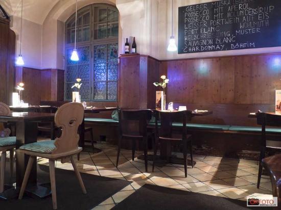 Restaurant Bar Glasmalerei
